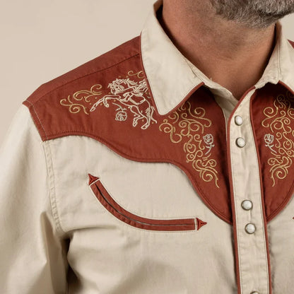 Sendero Provisions Co. Men's S/S The Cody Western Shirt