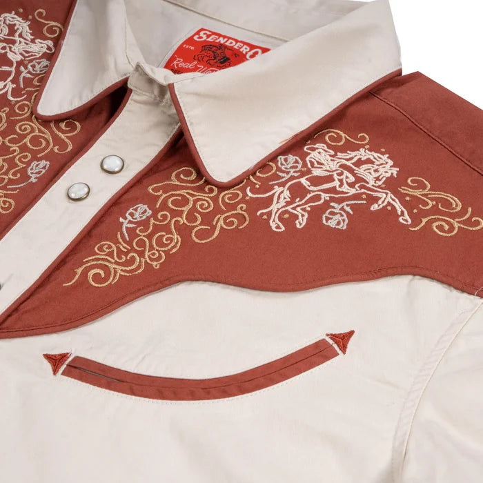 Sendero Provisions Co. Men's S/S The Cody Western Shirt