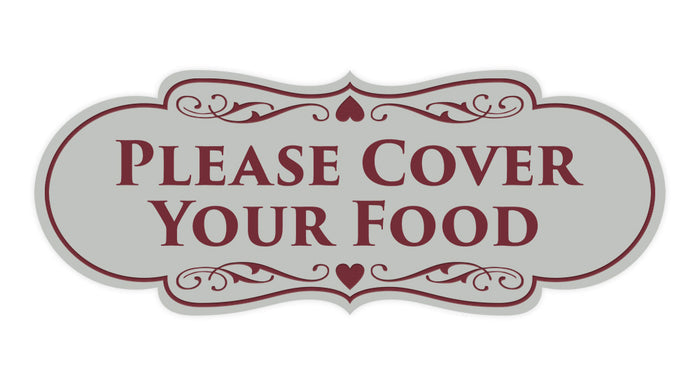 Light Grey / Burgundy / Medium (2-3/4" x 7")