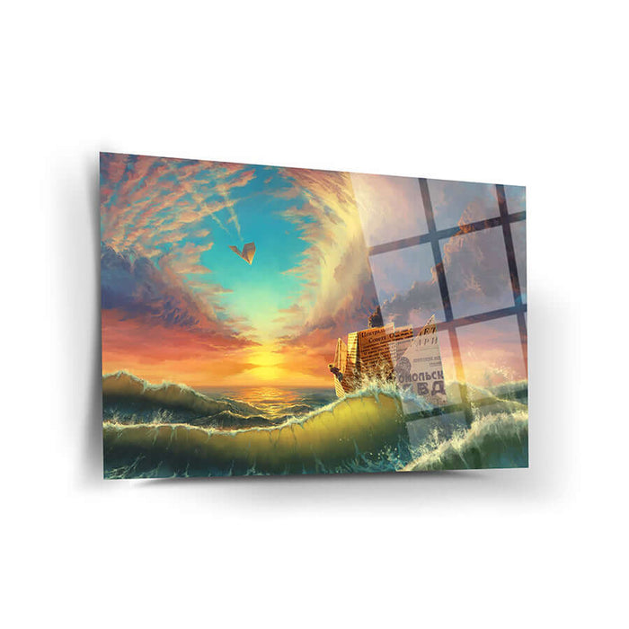 Sunset Wall Decor - Artwork available at Dekadron for $99.90