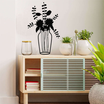 Vase Metal Wall Decor - Decor available at Dekadron for $74.90