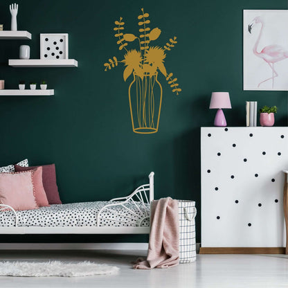 Vase Metal Wall Decor - Decor available at Dekadron for $79.90