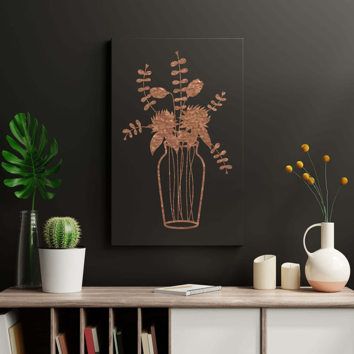 Vase Metal Wall Decor - Decor available at Dekadron for $79.90